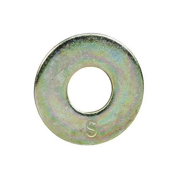 Dottie Flat Washer, For Screw Size 1/4" , Hard Alloy Zinc Plated Finish, 100 PK FWHA14 - main